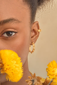 Bandha Gold Plated Ear Cuff