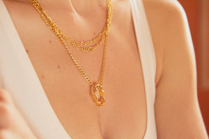 Medona Gold Plated Necklace
