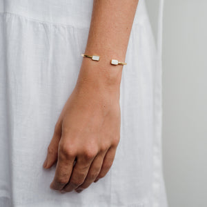Neo Gold Plated and Enamel Bracelet