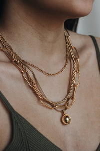 Snake Gold Plated Necklace