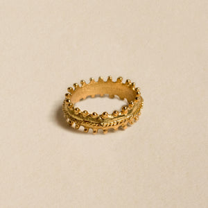 Aquiles Gold Plated Ring