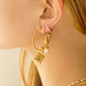 Gold Plated Mini Hoops