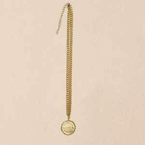 Hug Gold Plated Necklace