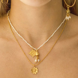 Camandu Gold Plated Chain Necklace