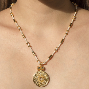 Poseidon Gold Plated Necklace
